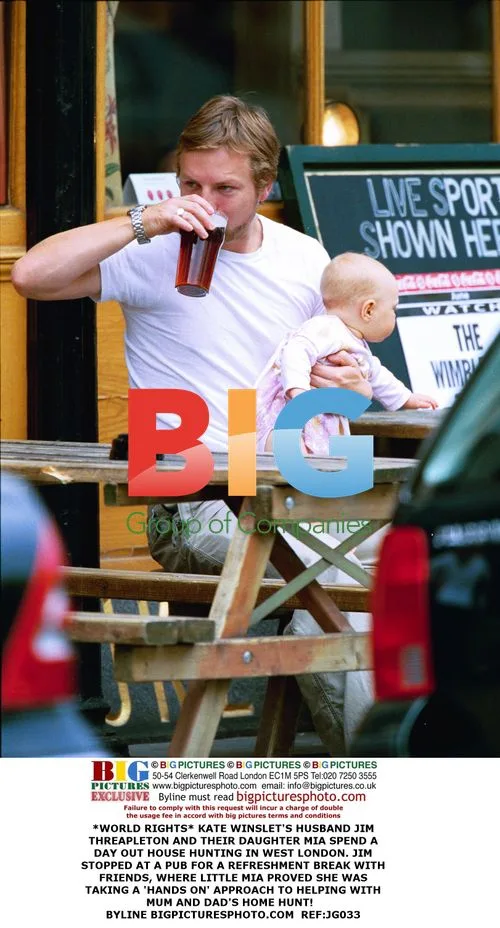 Kate Winslet's Husband and Daughter House Hunting