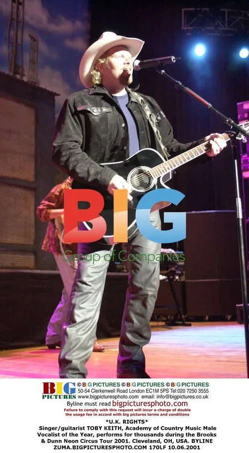 Toby Keith Performs at Brooks & Dunn Tour