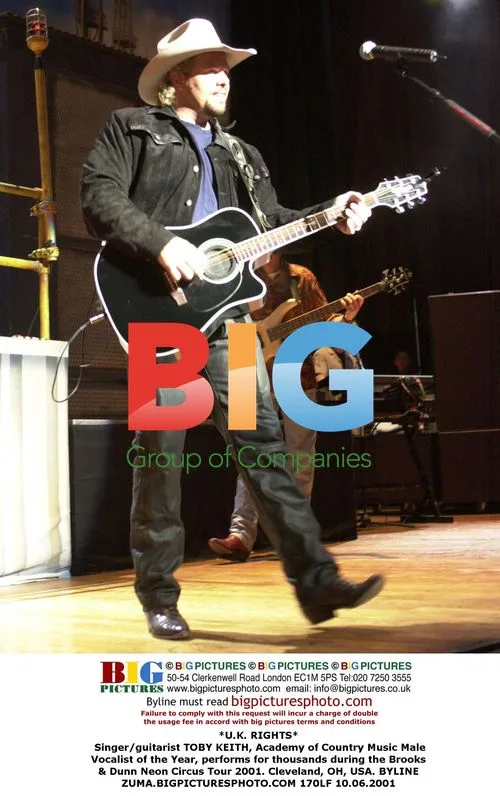 Toby Keith Performs at Brooks & Dunn Tour