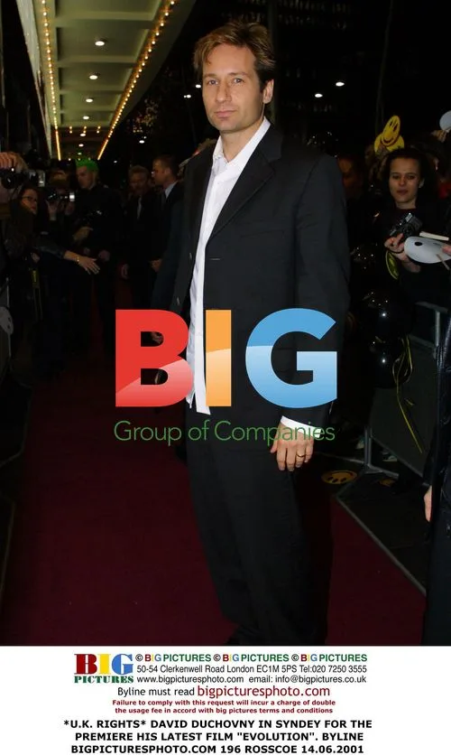 David Duchovny at Evolution Premiere in Sydney