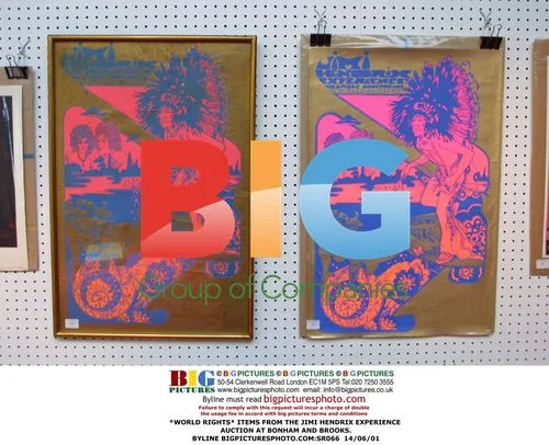 Jimi Hendrix Experience Auction Items