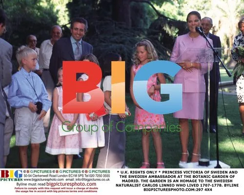 Princess Victoria of Sweden at Botanic Garden