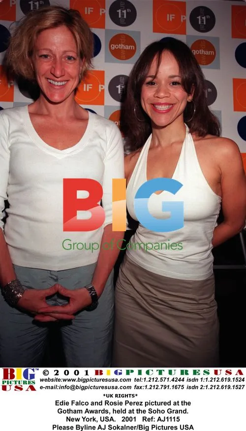 Edie Falco and Rosie Perez at Gotham Awards