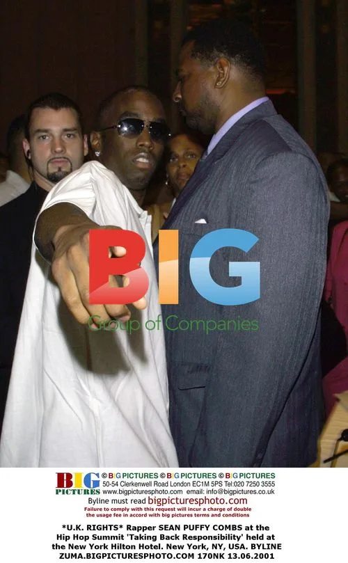 Rapper Sean Combs at Hip Hop Summit