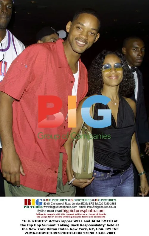 Will and Jada Smith at Hip Hop Summit