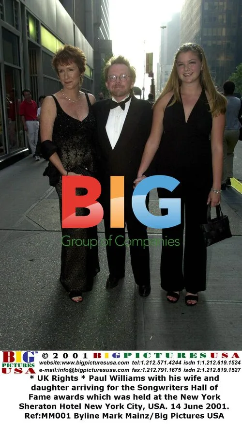 Paul Williams and family at Songwriters Hall of Fame awards