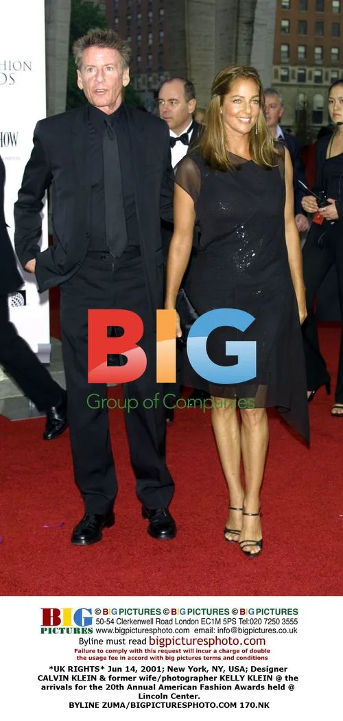 Calvin Klein & ex-wife Kelly Klein at Fashion Awards