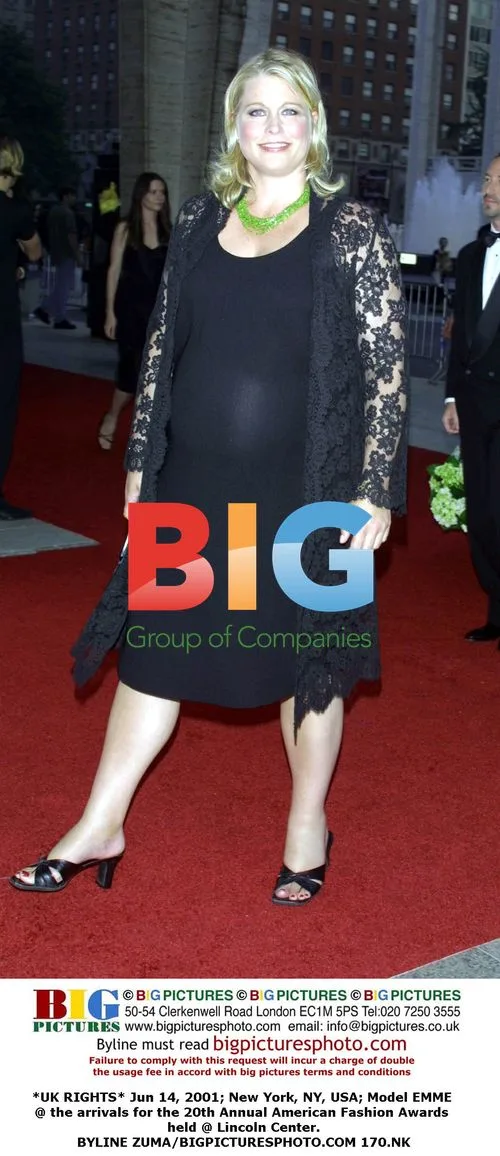 Model EMME at Fashion Awards in NYC