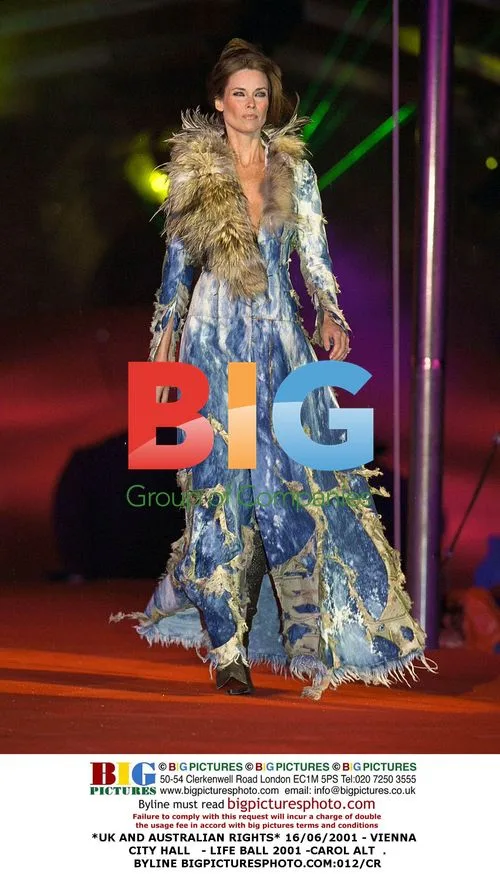 Carol Alt at Life Ball 2001 in Vienna