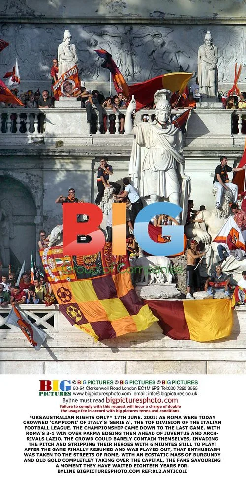AS Roma Crowned Italian Champions