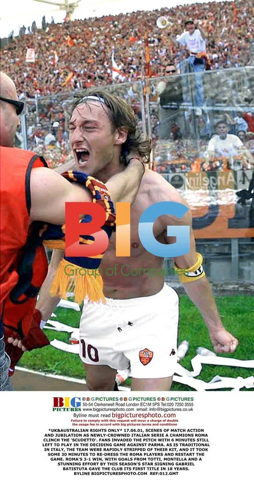 Roma Clinch Serie A Title