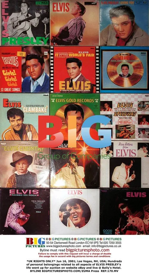 Elvis Presley's Personal Belongings Auctioned