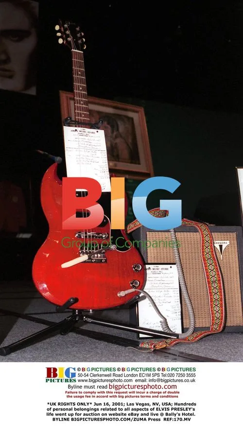 Elvis Presley Auction at Bally's