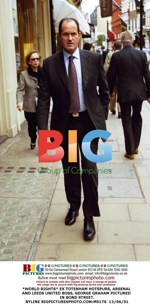 Former Football Manager George Graham Photographed