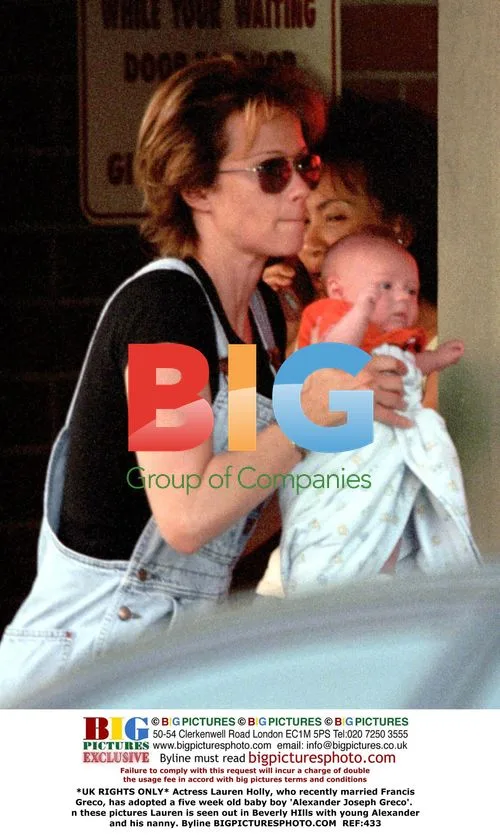 Lauren Holly Adopts Baby in Beverly Hills