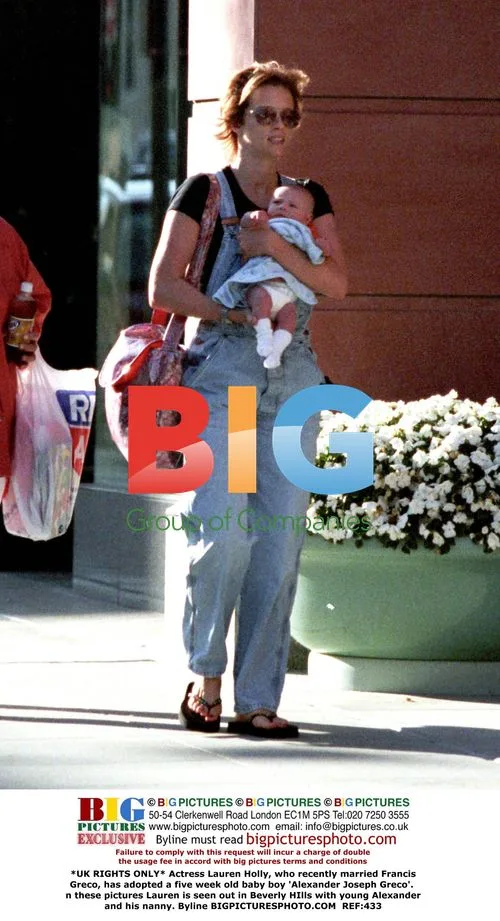 Lauren Holly Out with Adopted Son Alexander