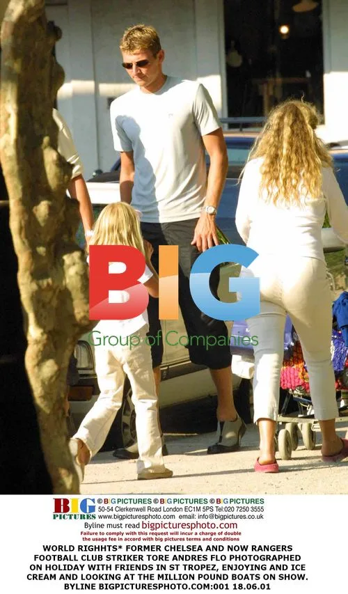 Tore Andres Flo on Holiday in St Tropez