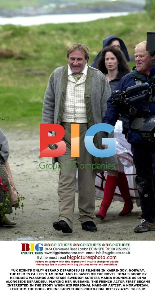 Gerard Depardieu Filming in Norway