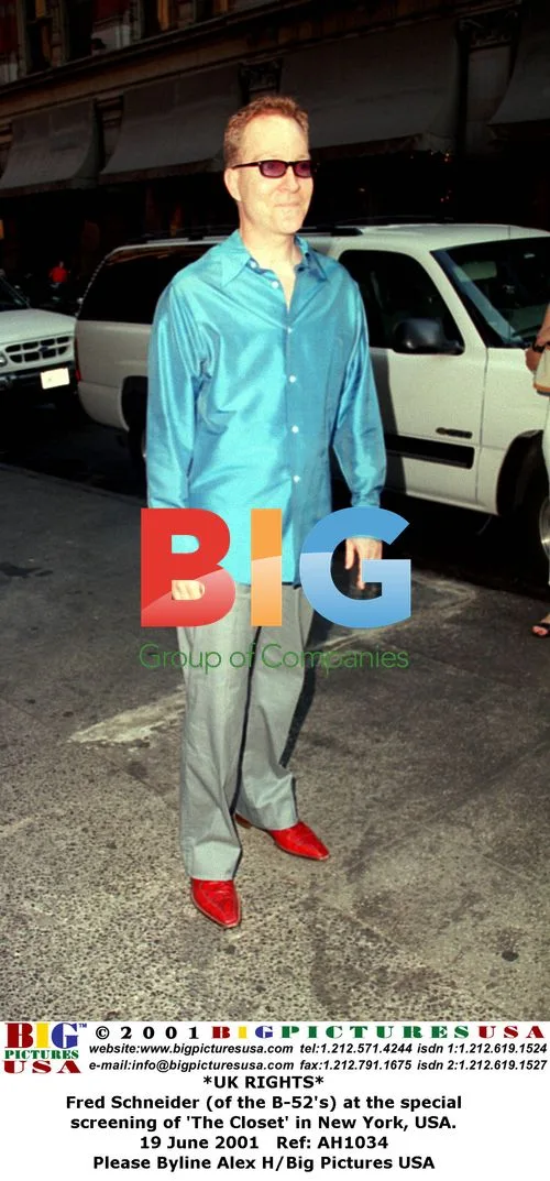Fred Schneider at 'The Closet' Screening