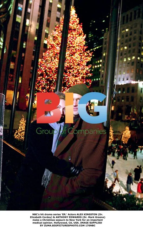 ER cast on Christmas trip to New York