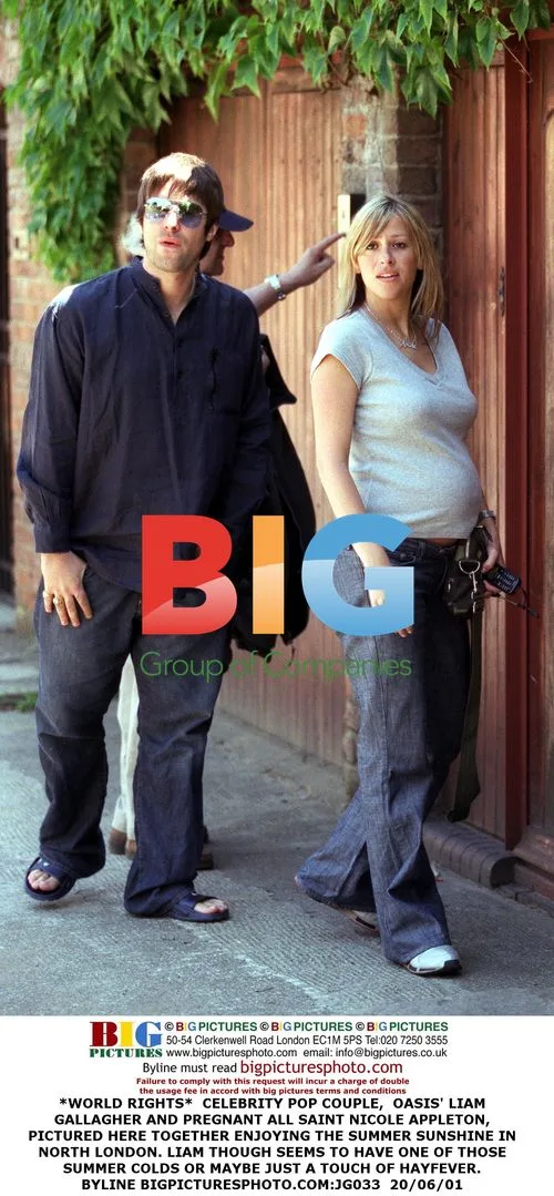 Liam Gallagher and Nicole Appleton Outing