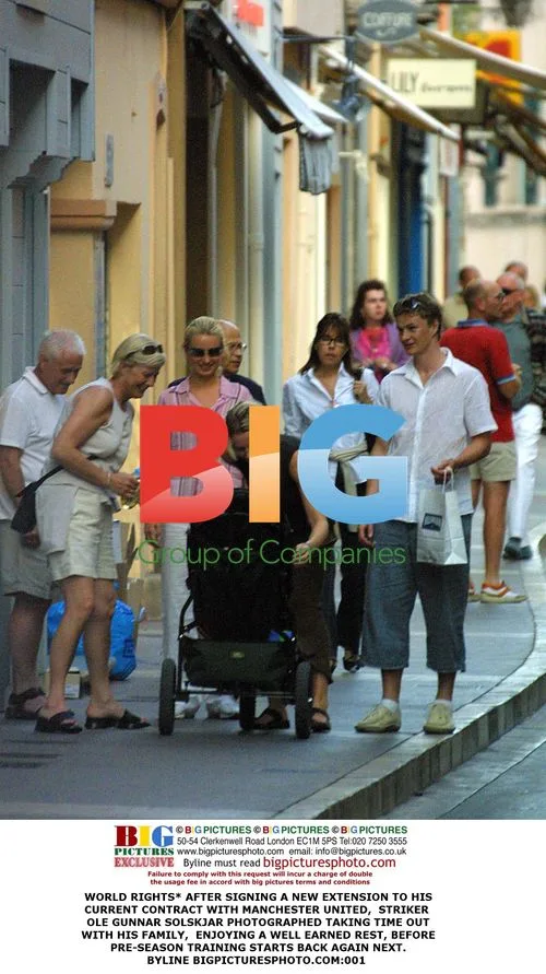 Ole Gunnar Solskjaer and Family