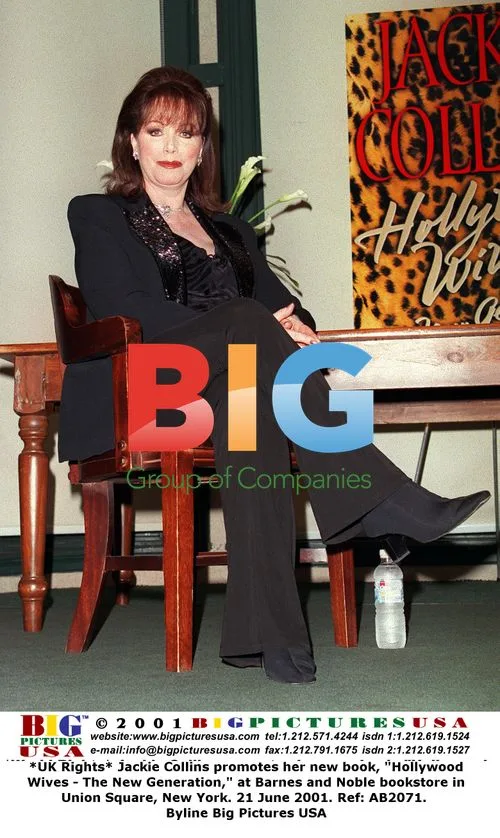 Jackie Collins Promotes New Book