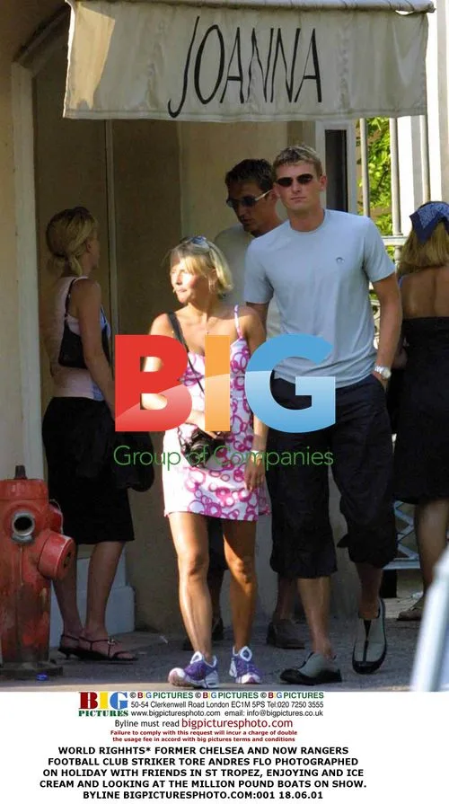 Tore Andres Flo on Holiday in St Tropez