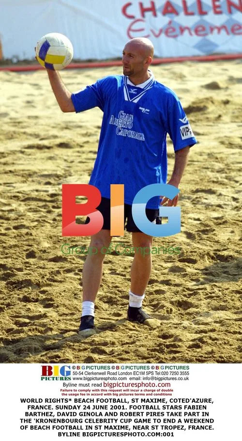 Celebrity Beach Football Game