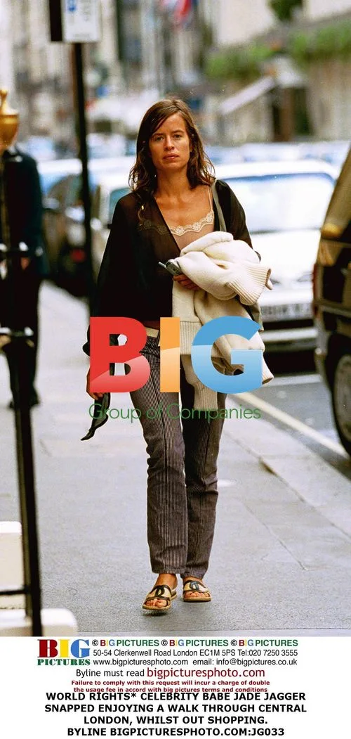 Jade Jagger Enjoys Shopping Stroll in London