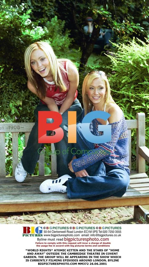 Atomic Kitten and 'Home and Away' Stars