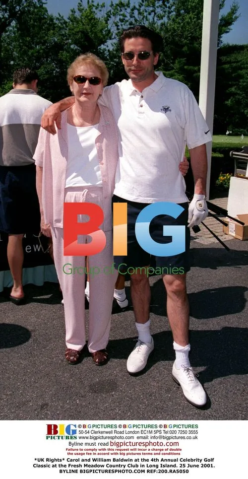 Carol and William Baldwin at Celebrity Golf Classic
