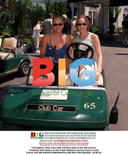 Miss Teen USA and Miss USA at Celebrity Golf Classic