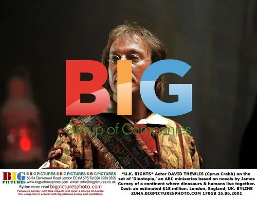 David Thewlis on 'Dinotopia' Set