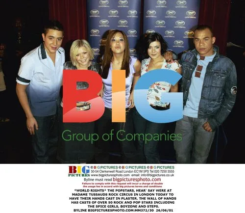 Pop Group Has Hands Cast at Madame Tussauds