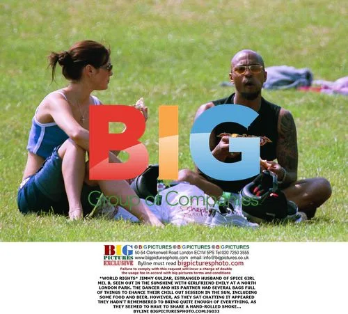 Jimmy Gulzar and Girlfriend Emily Chill in London Park