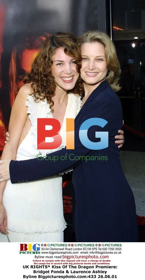 Kiss Of The Dragon Premiere: Bridget Fonda & Laurence Ashley