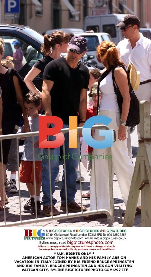 Tom Hanks and Bruce Springsteen Vacation in Italy