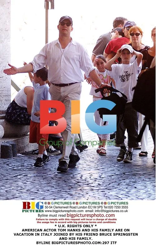 Tom Hanks and Bruce Springsteen on Italian Vacation