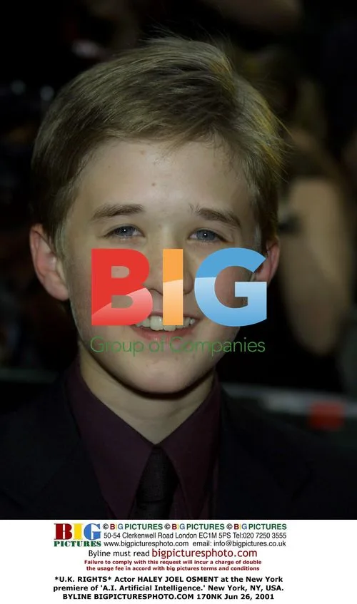Haley Joel Osment at 'A.I.' Premiere