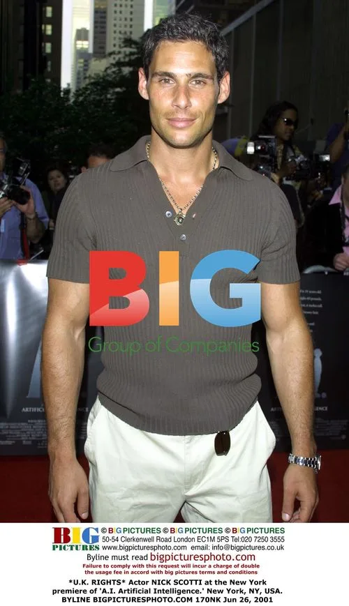 Nick Scotti at 'A.I. Artificial Intelligence' Premiere