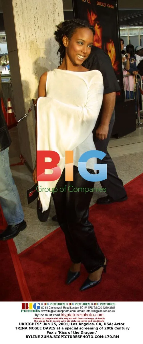 Trina McGee Davis at 'Kiss of the Dragon' screening
