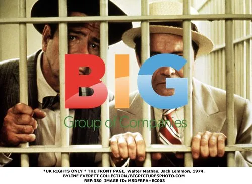 THE FRONT PAGE with Lemmon and Matthau
