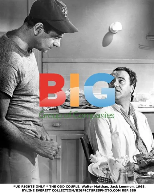 THE ODD COUPLE, Walter Matthau, Jack Lemmon