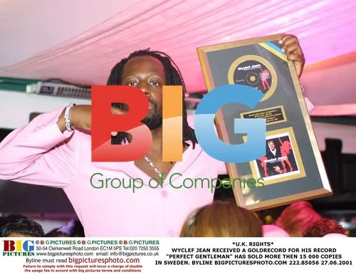 Wyclef Jean Receives Gold Record in Sweden