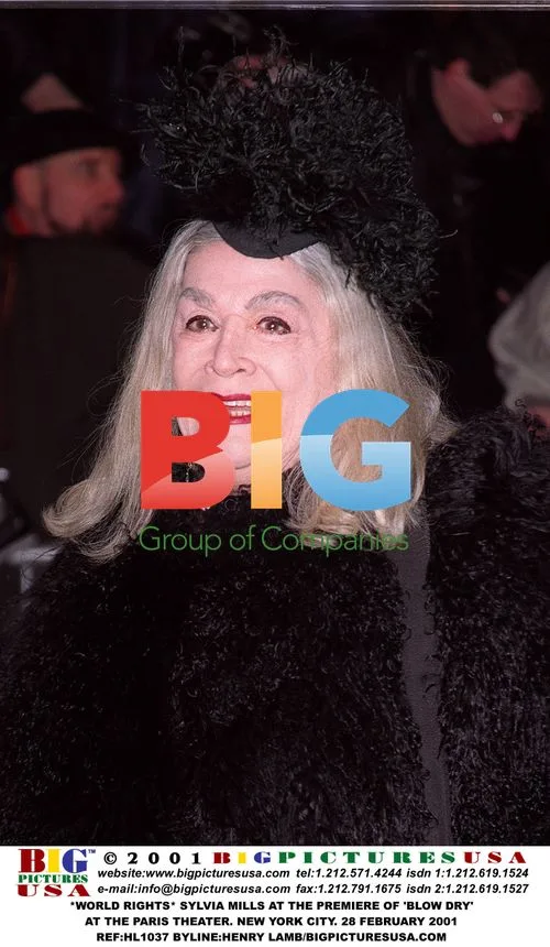 SYLVIA MILLS at 'BLOW DRY' Premiere in NYC