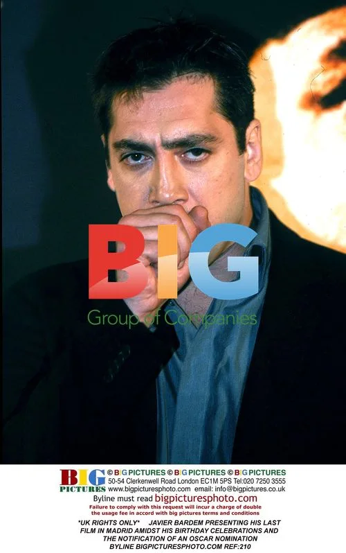 Javier Bardem presents film in Madrid
