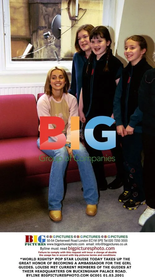 POP STAR LOUISE BECOMES GIRL GUIDES AMBASSADOR