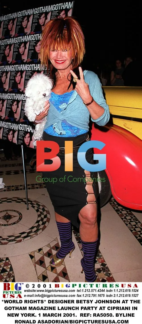 Betsy Johnson at Gotham Magazine Launch Party