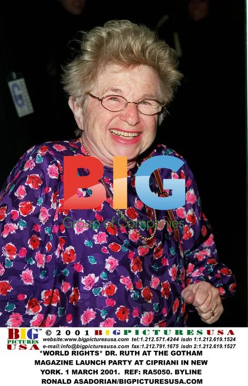 Dr. Ruth at Gotham Magazine Launch Party